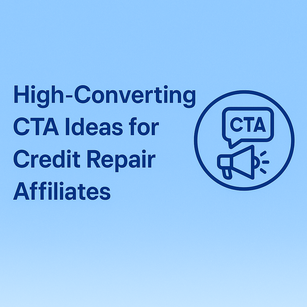 High-Converting CTA Ideas for Credit Repair Affiliates